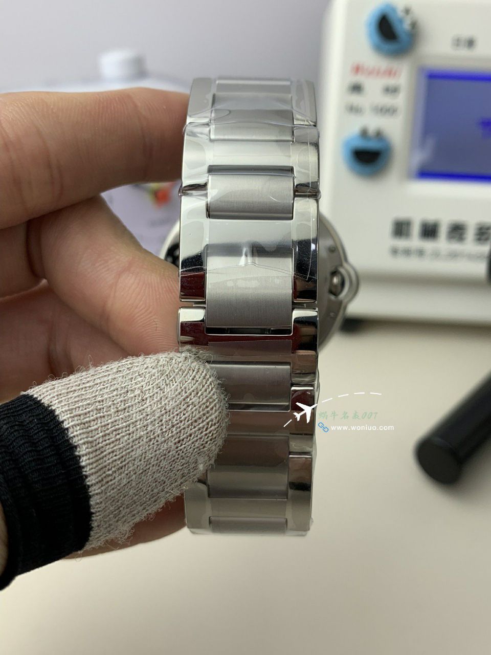 AF卡地亚蓝气球男款42毫米复刻高仿WE9009Z3腕表 / K363