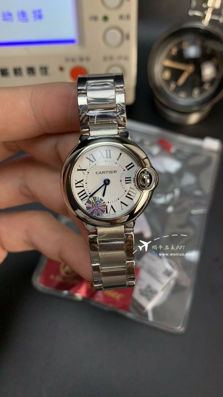 AF卡地亚蓝气球女装28毫米顶级复刻高仿手表W4BB0015，W4BB0029腕表 / K370