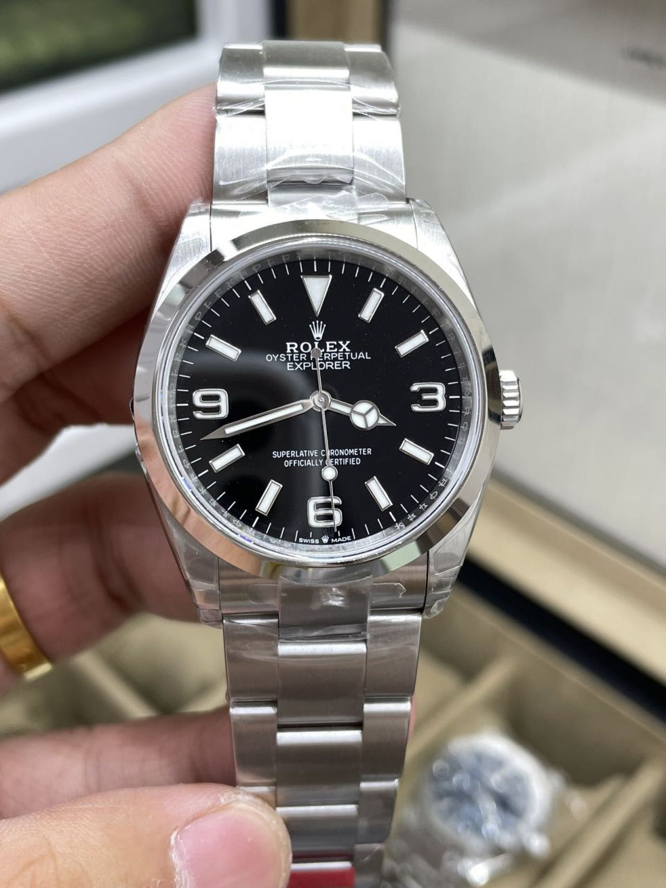 VS厂劳力士探险家一代超A复刻高仿手表m124270-0001腕表 / R871