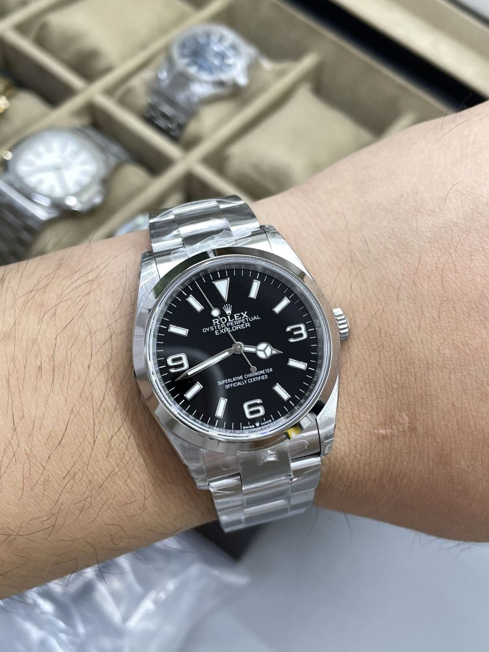 VS厂劳力士探险家一代超A复刻高仿手表m124270-0001腕表 / R871