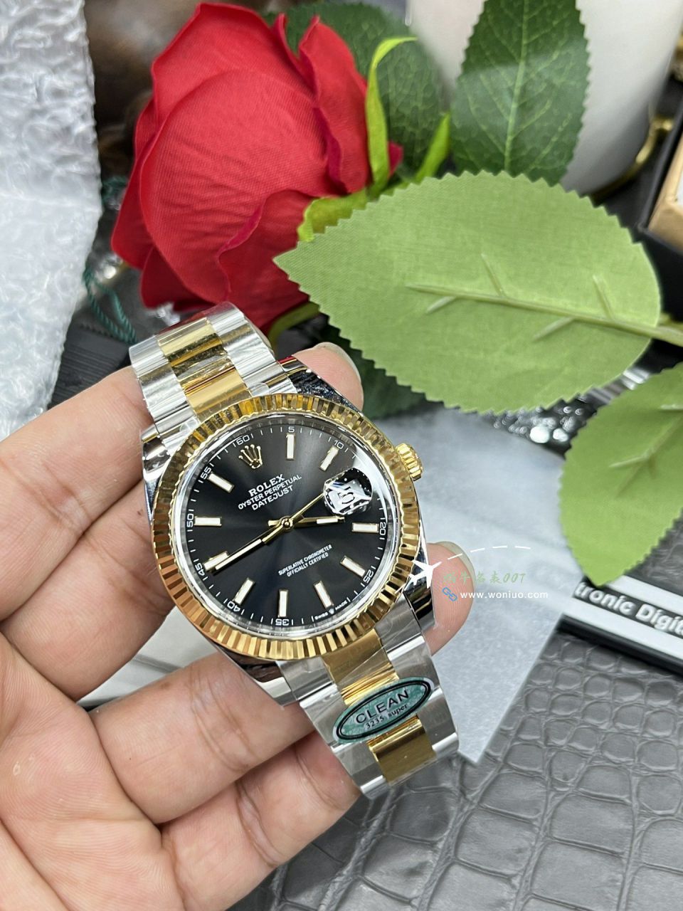 clean厂劳力士日志型41毫米一比一复刻高仿手表116333-72213深灰盘腕表 / R873