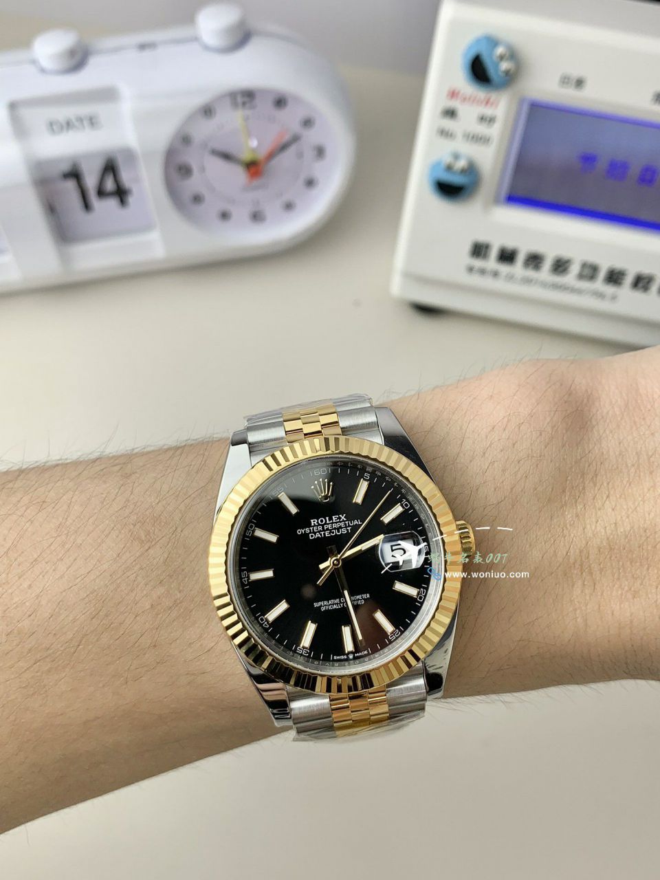 clean厂劳力士日志型41毫米一比一复刻高仿手表116333-72213深灰盘腕表 / R873