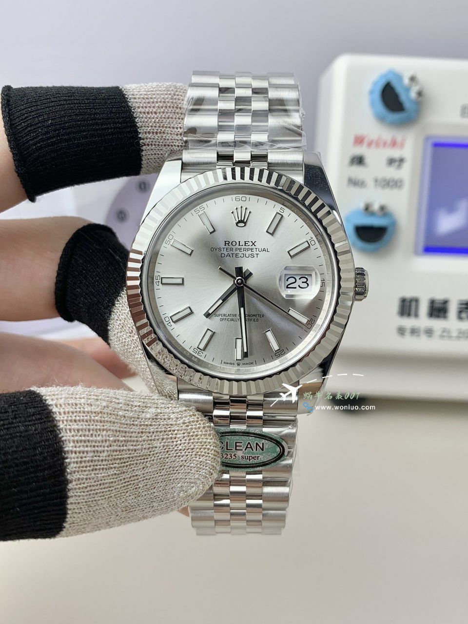 clean厂劳力士日志型41毫米一比一复刻高仿手表116333-72213深灰盘腕表 / R873