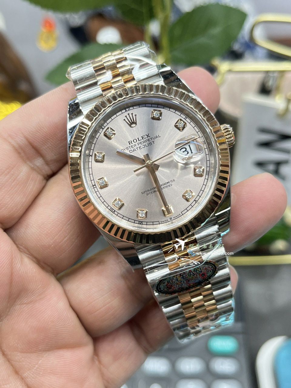 Clean厂劳力士日志41MM最好复刻高仿手表m126333-0010腕表 / R878