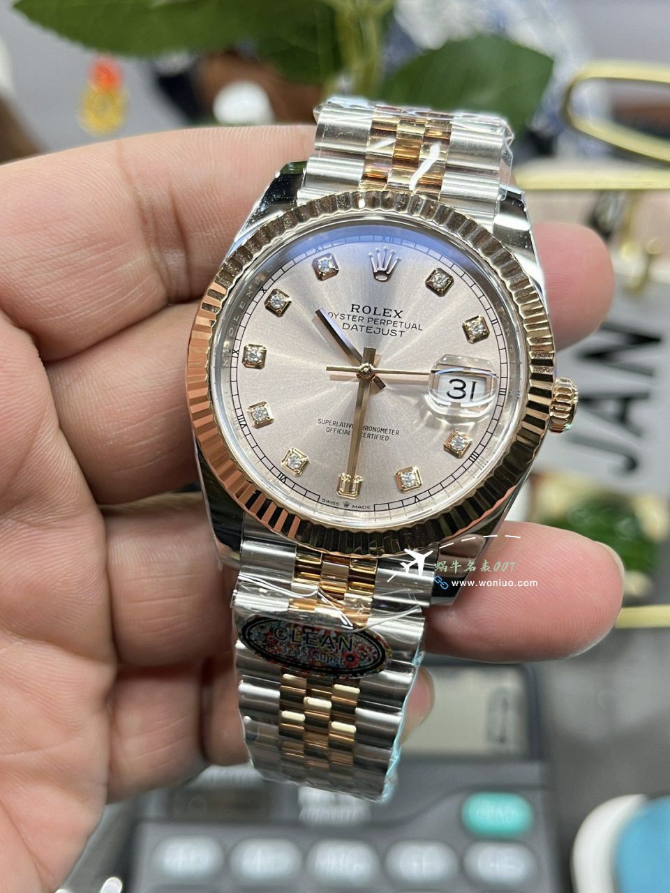 Clean厂劳力士日志41MM最好复刻高仿手表m126333-0010腕表 / R878