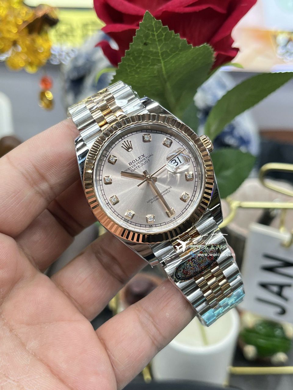 Clean厂劳力士日志41MM最好复刻高仿手表m126333-0010腕表 / R878