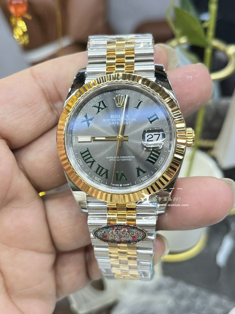 clean厂顶级复刻高仿手表劳力士日志型系列m126331-0008腕表 / R876