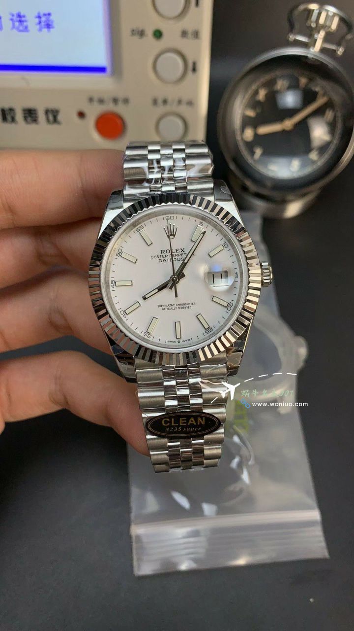 Clean厂劳力士日志41MM最好复刻高仿手表m126333-0010腕表 / R878