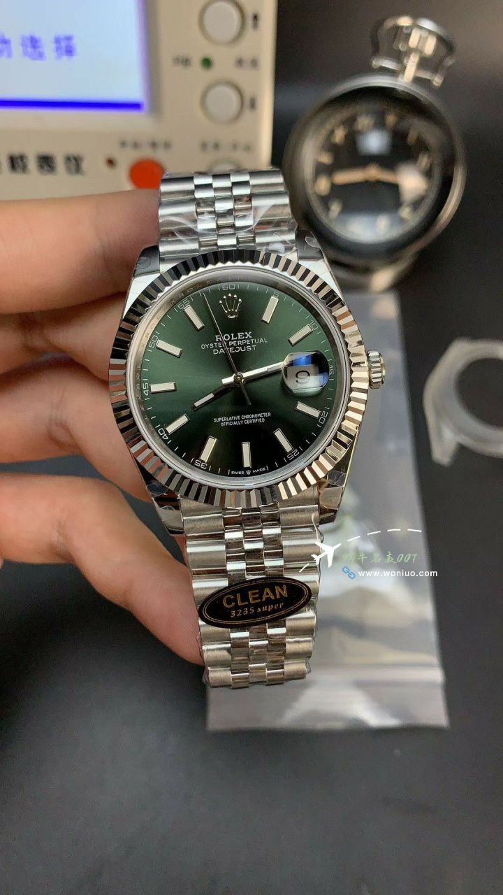 Clean厂劳力士日志41MM最好复刻高仿手表m126333-0010腕表 / R878