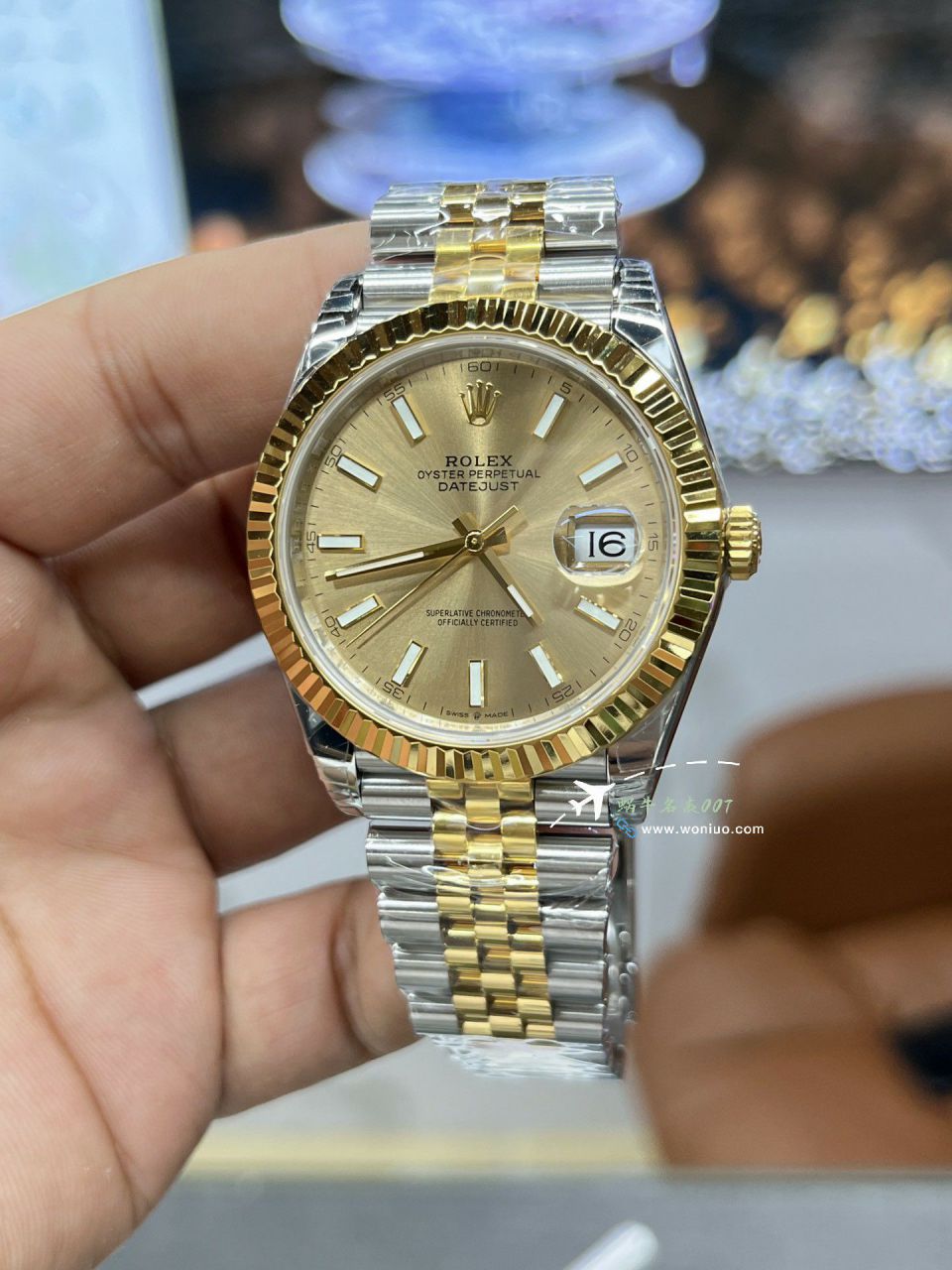 Clean厂劳力士日志41MM最好复刻高仿手表m126333-0010腕表 / R878
