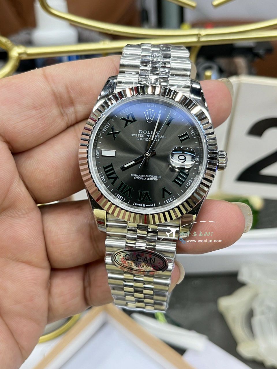 Clean厂劳力士日志41MM最好复刻高仿手表m126333-0010腕表 / R878