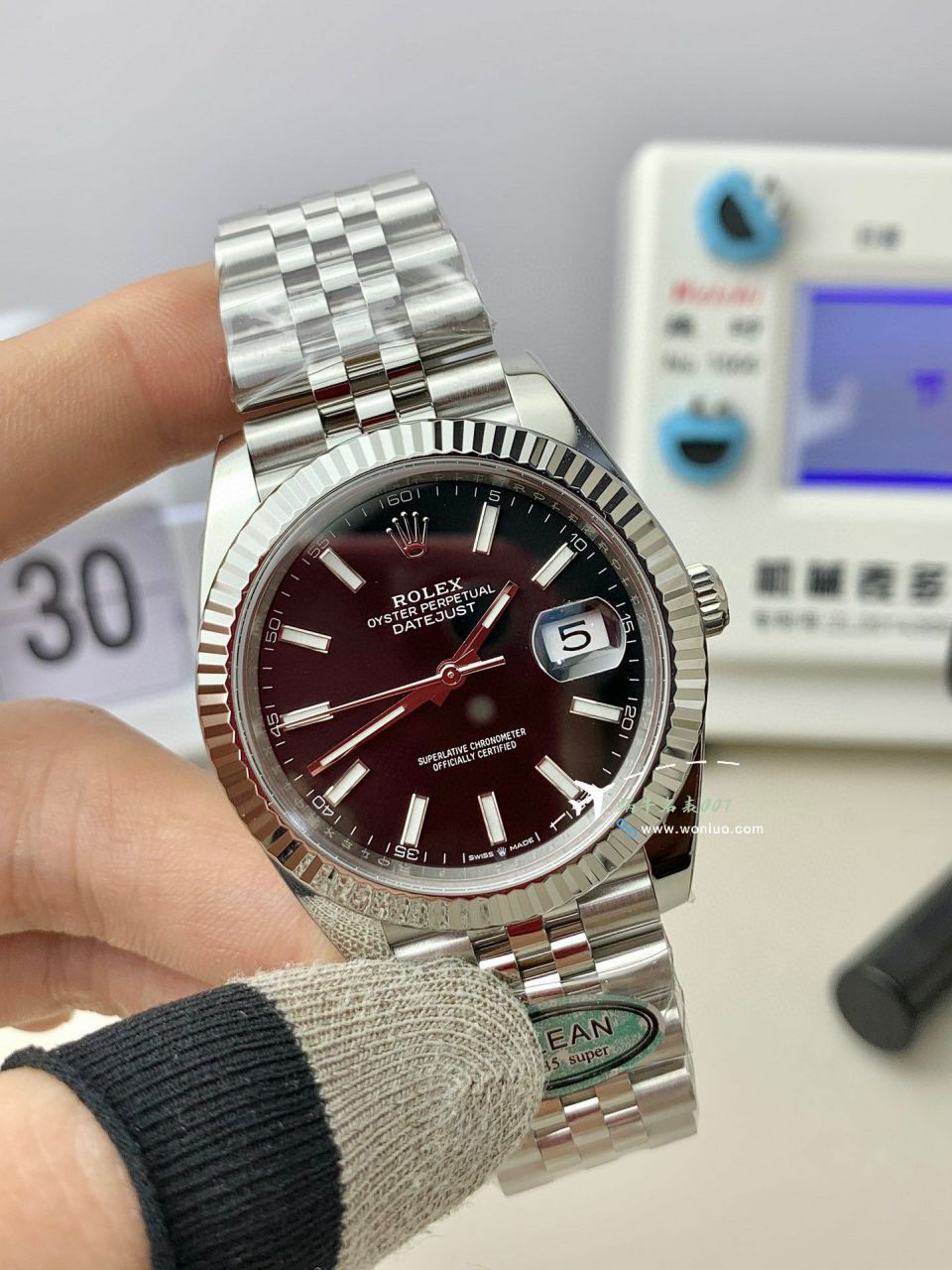 Clean厂劳力士日志41MM最好复刻高仿手表m126333-0010腕表 / R878