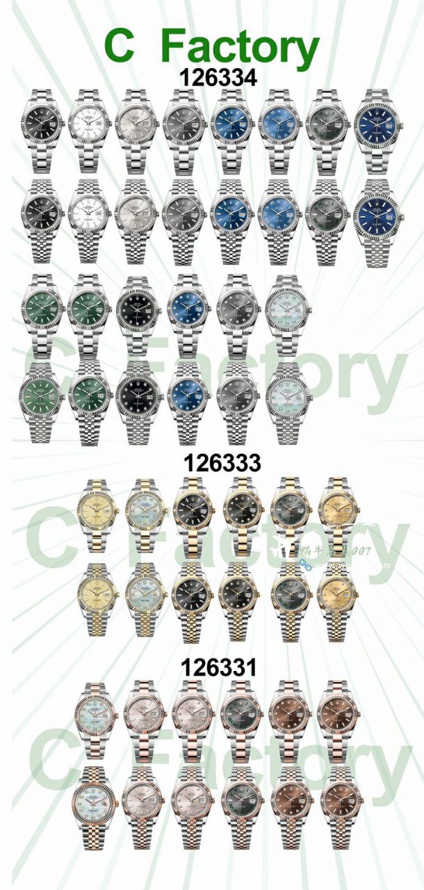 Clean厂劳力士日志41MM最好复刻高仿手表m126333-0010腕表 / R878