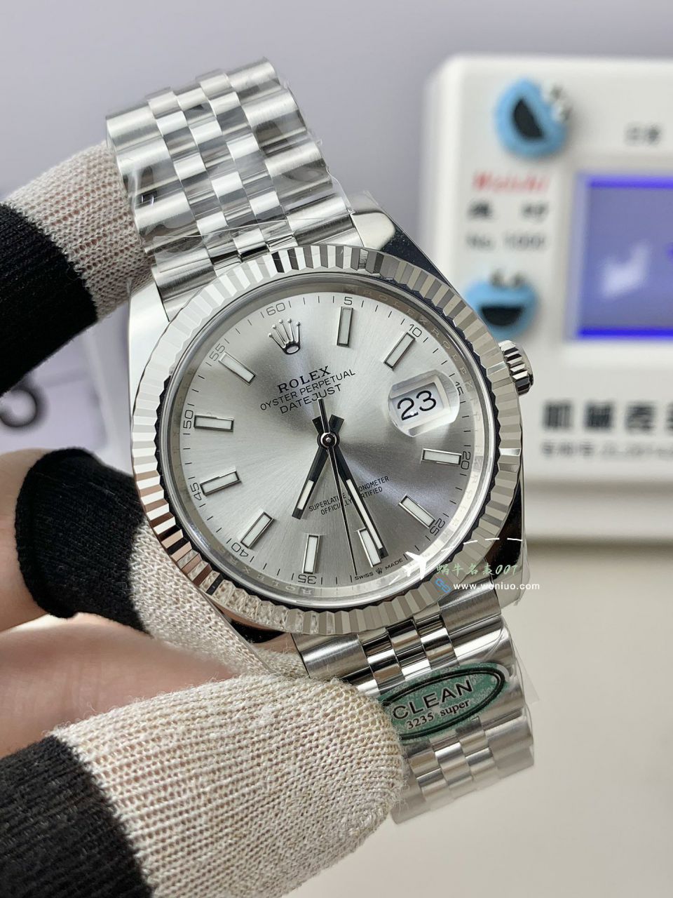 Clean厂劳力士日志41MM最好复刻高仿手表m126333-0010腕表 / R878