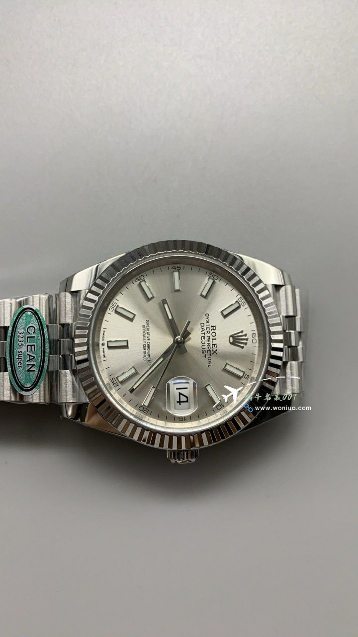 Clean厂劳力士日志41MM最好复刻高仿手表m126333-0010腕表 / R878