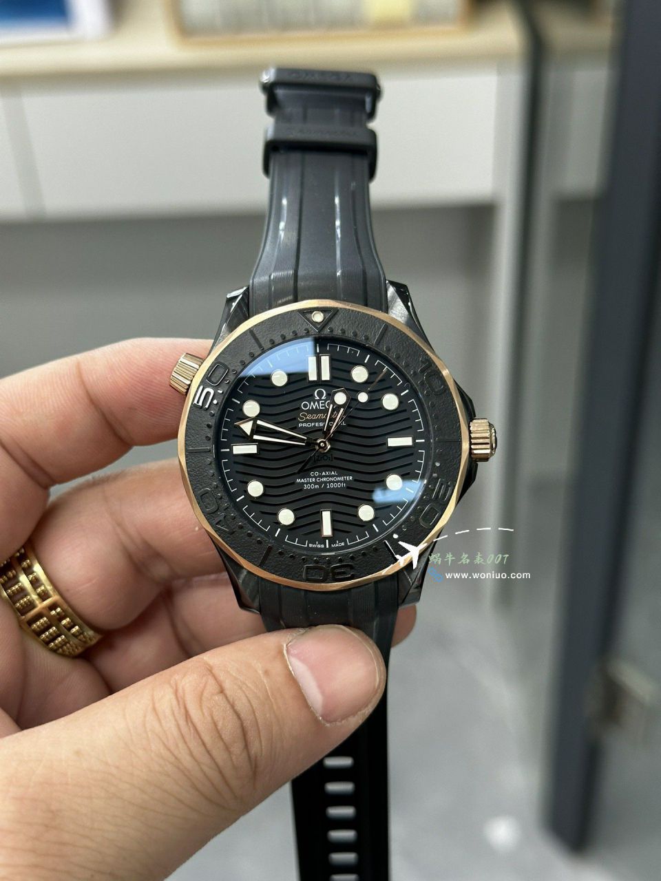 VS厂欧米茄海马300米黑武士顶级复刻高仿手表210.92.44.20.01.003腕表 / VS806
