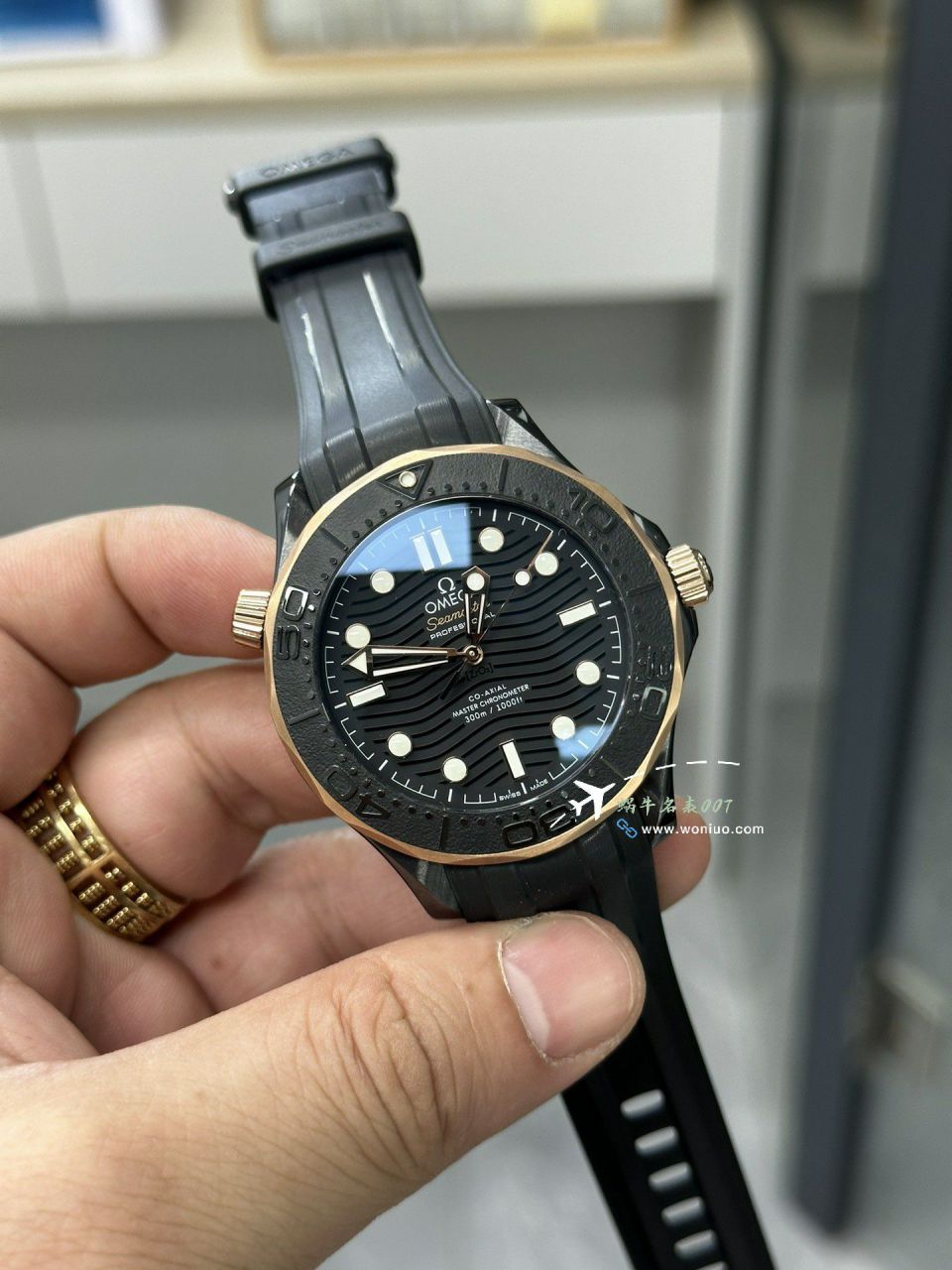 VS厂欧米茄海马300米黑武士顶级复刻高仿手表210.92.44.20.01.003腕表 / VS806