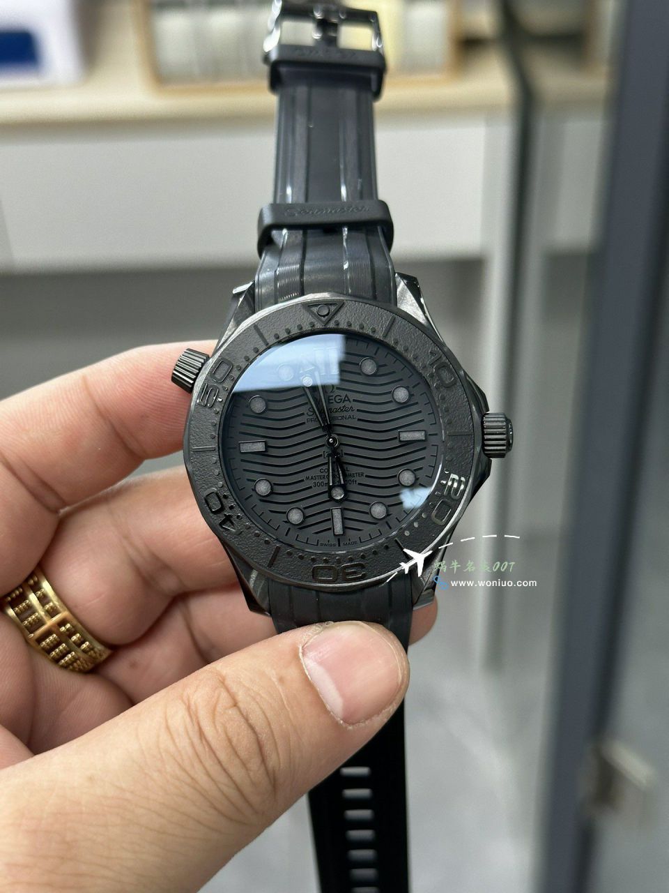 VS厂欧米茄海马300米黑武士顶级复刻高仿手表210.92.44.20.01.003腕表 / VS806