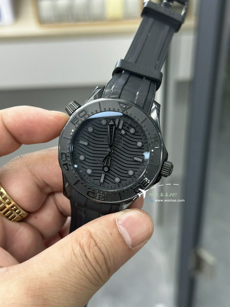 VS厂欧米茄海马300米黑武士顶级复刻高仿手表210.92.44.20.01.003腕表 / VS806