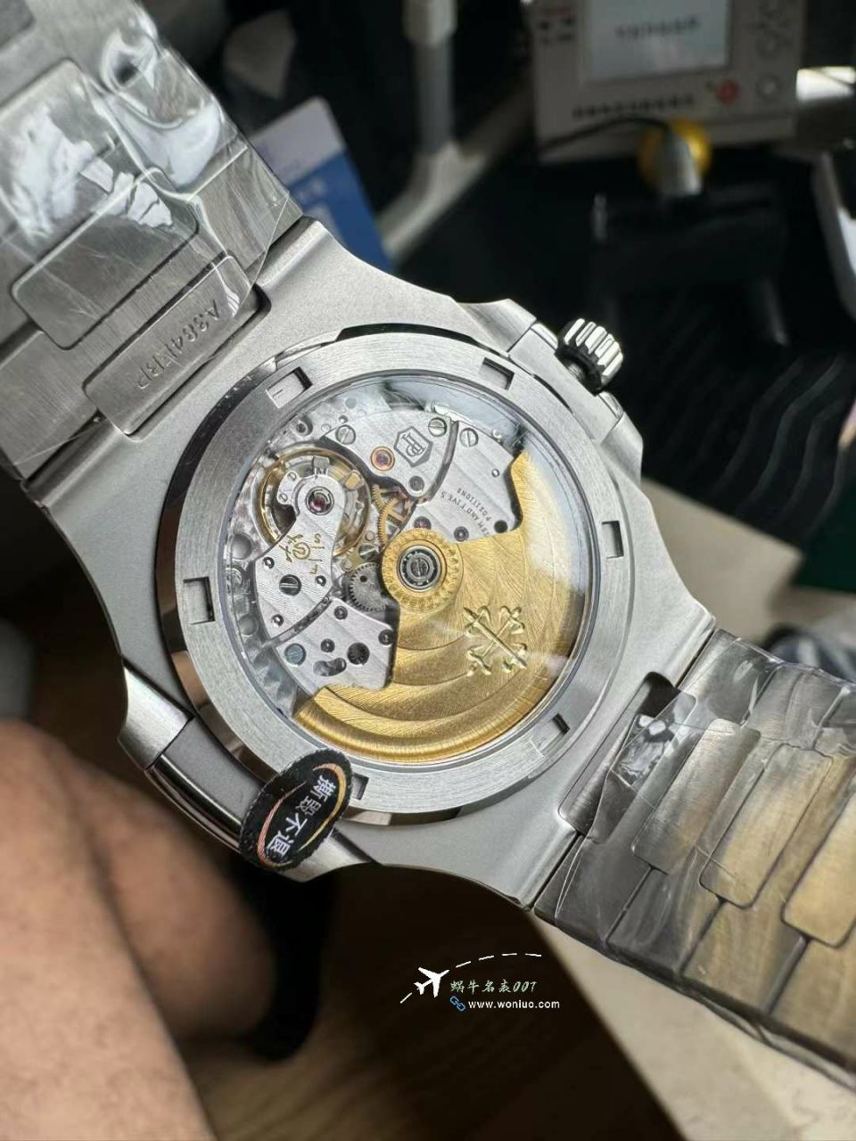 3K一体机百达翡丽超A高仿蒂芙尼鹦鹉螺5711/1A-018手表 / BD506