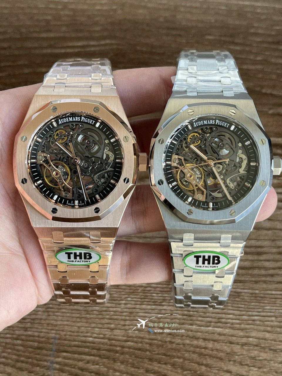 THB厂爱彼皇家橡树一比一复刻高仿15407ST.OO.1220ST.01和15407OR.OO.1220OR.01手表 / AP295