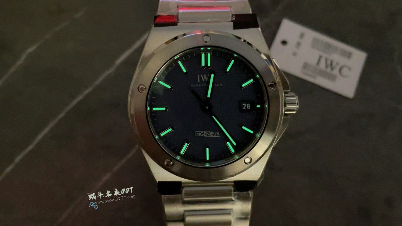 V7厂新款蓝面IWC万国顶级复刻高仿工程师系列IW328907腕表 / WG637