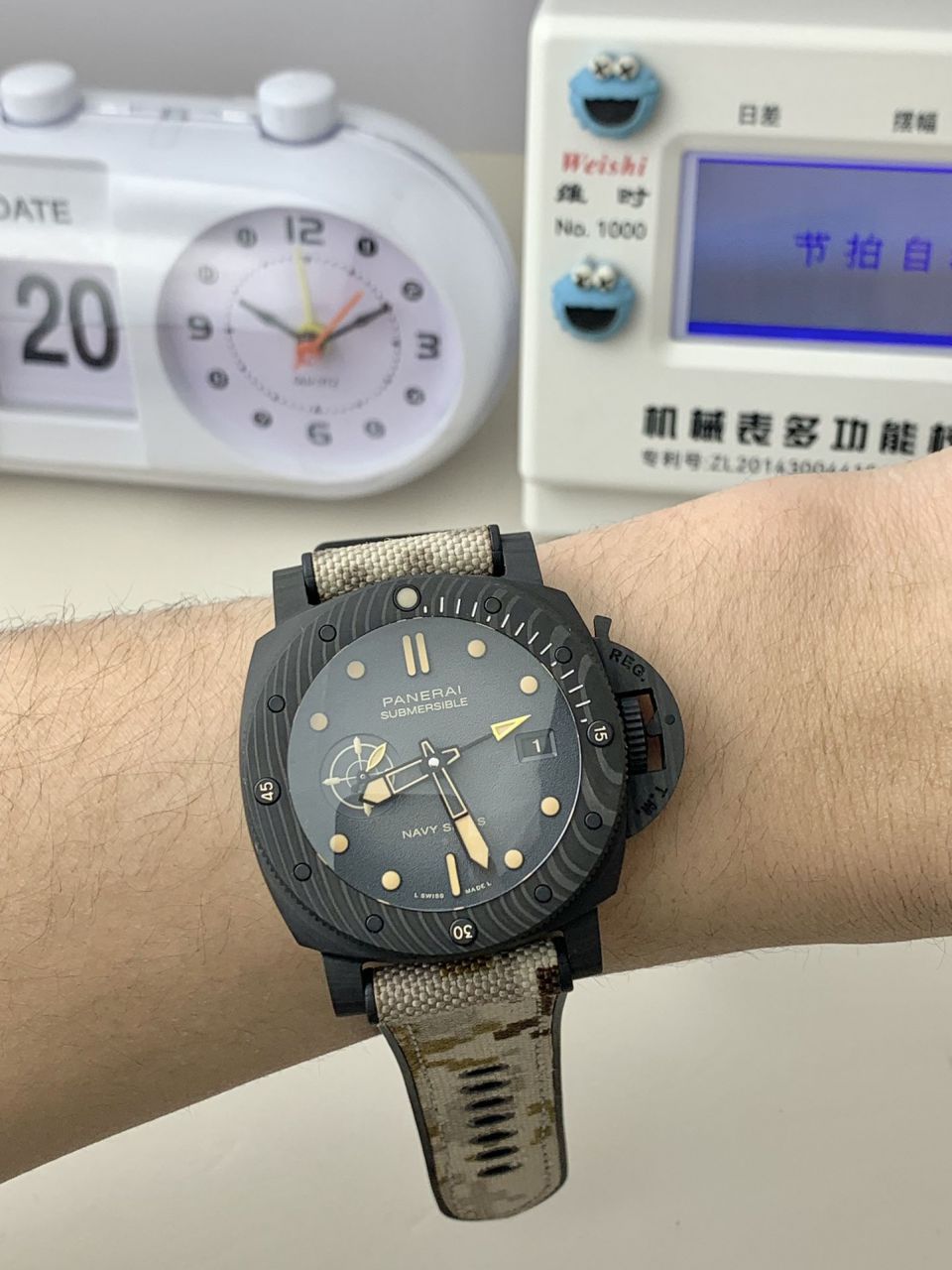 vs沛纳海一比一复刻高仿PAM01513  PAM1513 海豹突击队联名款手表 / VSPAM1513
