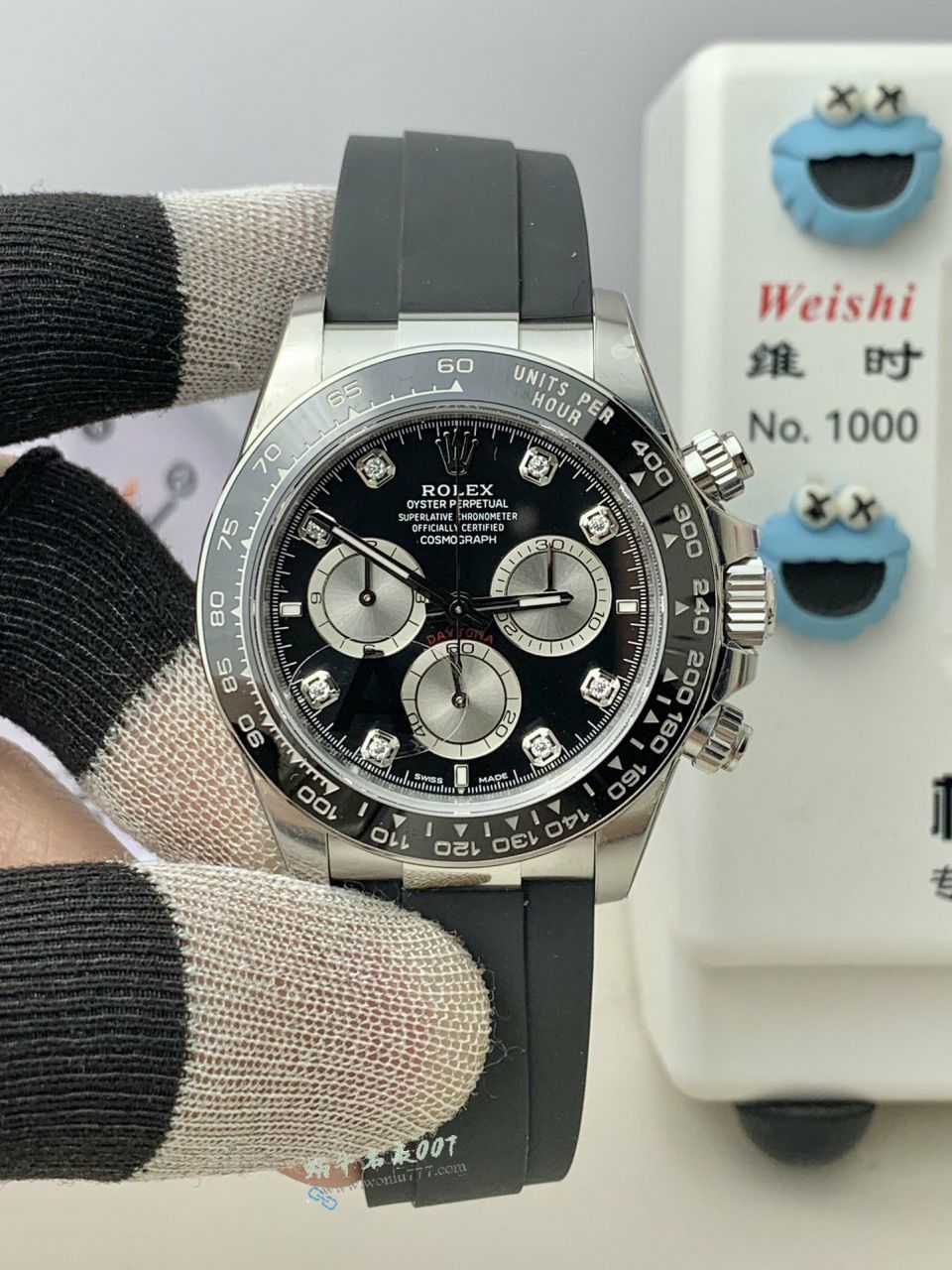 VS最好配重版本劳力士宇宙计型迪通拿系列m126506-0002复刻腕表(冰蓝迪) / R970