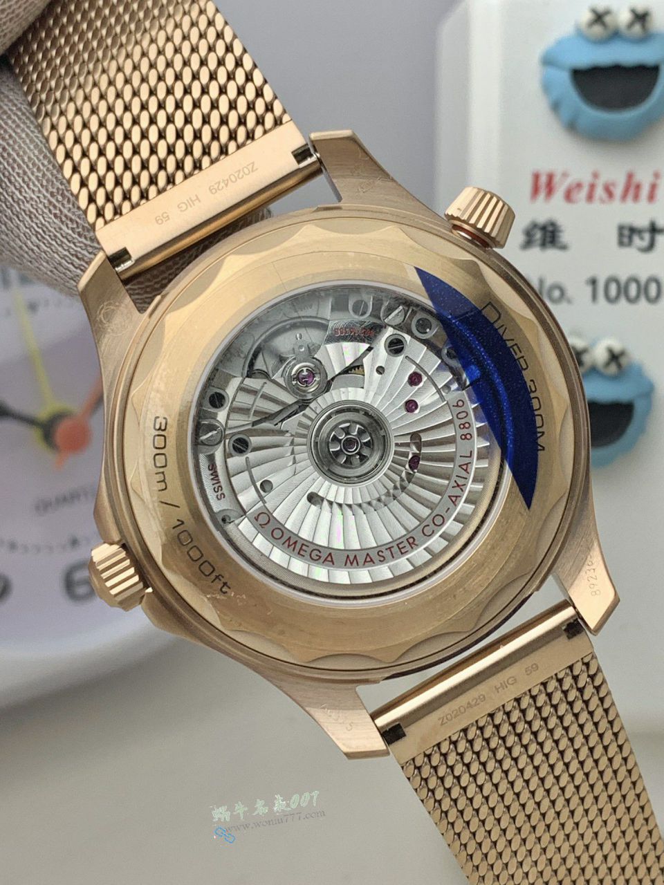 VS欧米茄新品007海马300青铜一比一复刻手表210.90.42.20.01.003，210.92.42.20.01.003腕表 / VS820