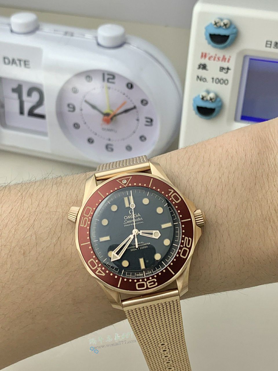 VS欧米茄新品007海马300青铜一比一复刻手表210.90.42.20.01.003，210.92.42.20.01.003腕表 / VS820