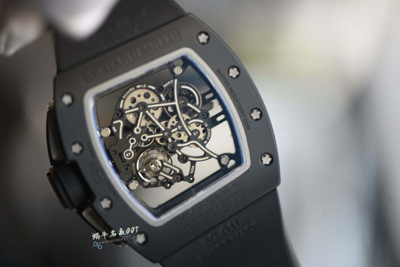 理查米尔RICHARD MILLE超级复刻手表VAUCHER机芯RM 61-01 BLACK腕表 / RM061A