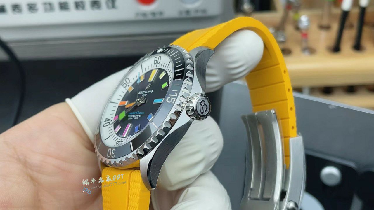 BLS百年灵彩虹超级海洋系列一比一复刻手表网站A17375211B2S4腕表 / BL212