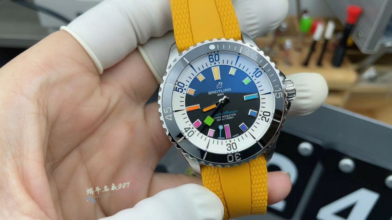 BLS百年灵彩虹超级海洋复刻手表A17375211B2S3腕表 / BL213