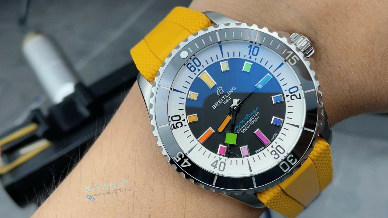 BLS百年灵彩虹超级海洋系列一比一复刻手表网站A17375211B2S4腕表 / BL212