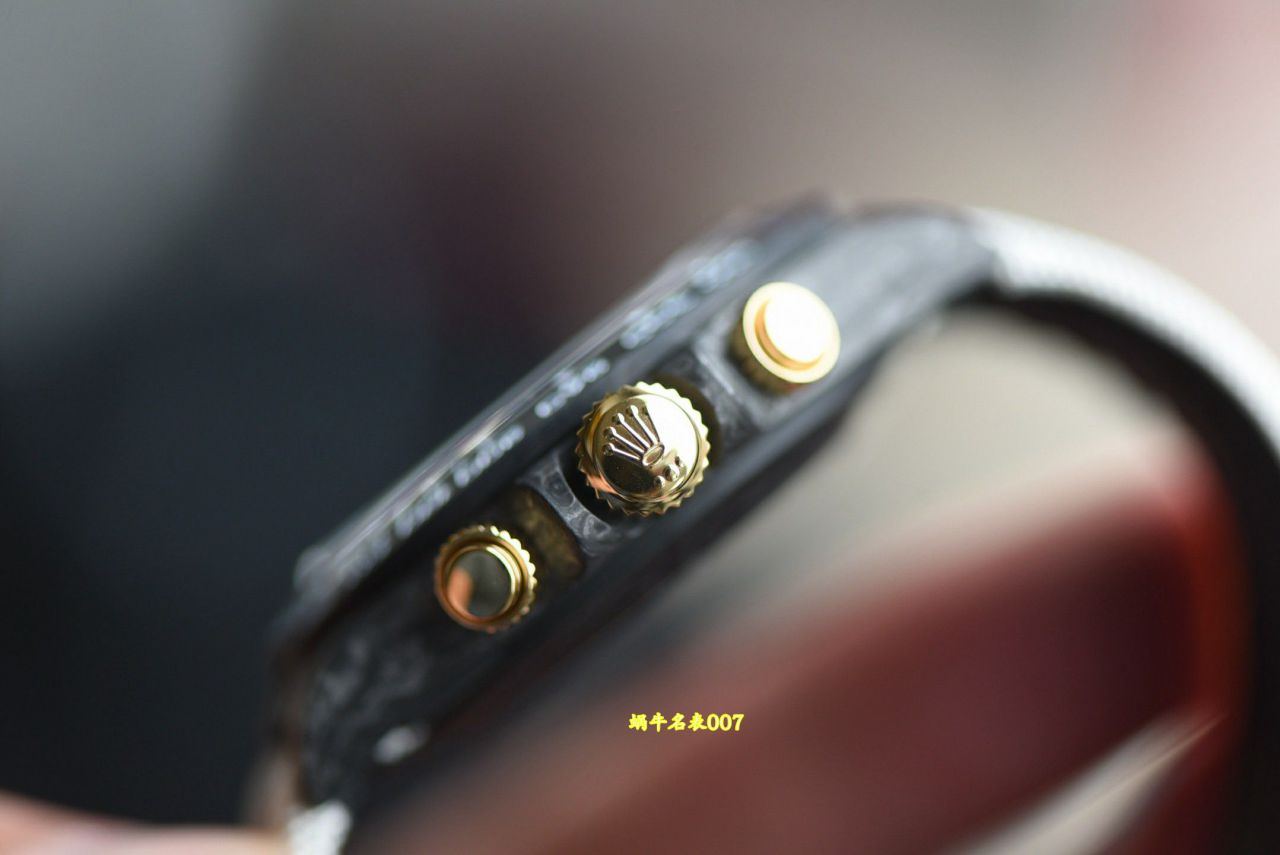 N厂行业最高版本Diw定制版ROLEX劳力士迪通拿全碳纤维壳腕表 / R988