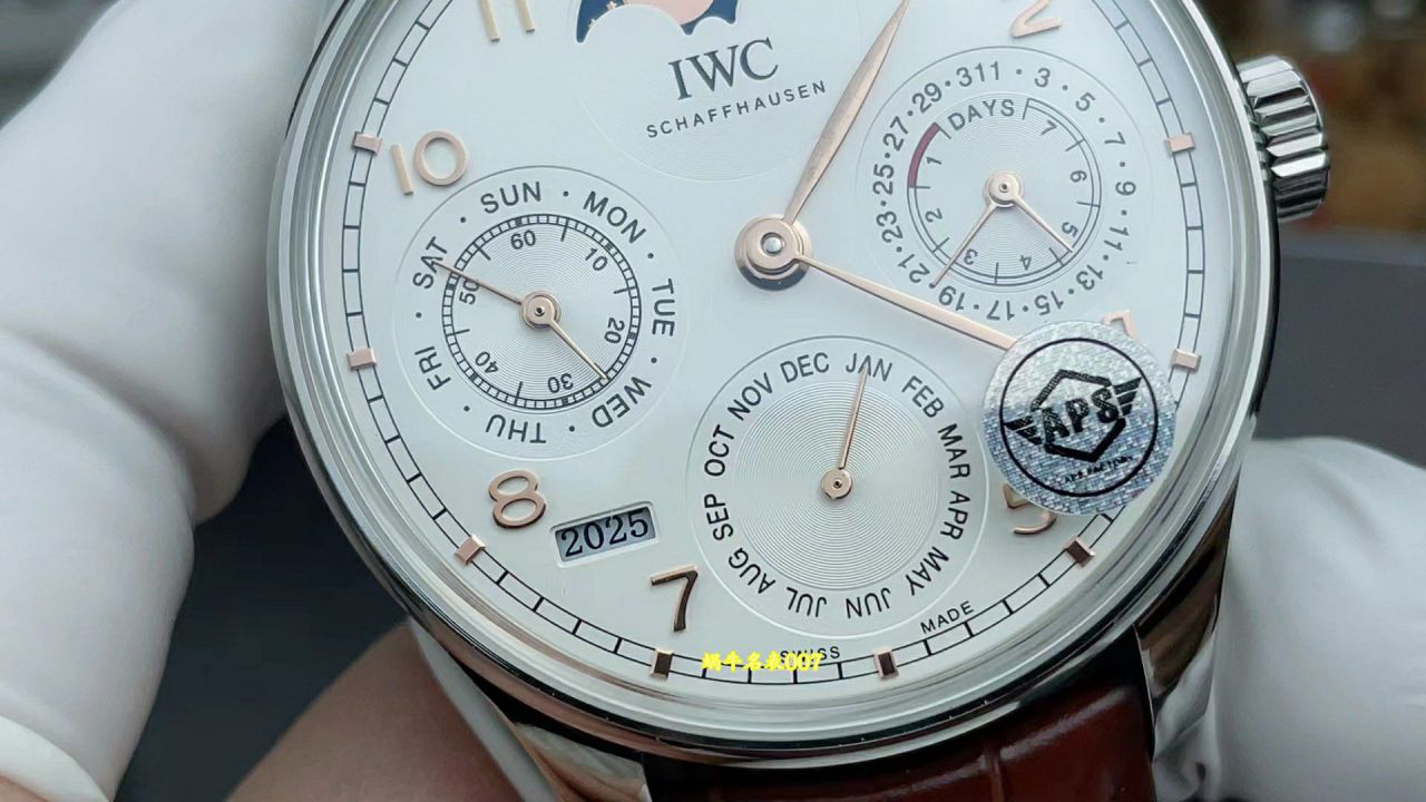 APS万国万年历顶级复刻手表葡萄牙系列IW503404腕表 / WG662