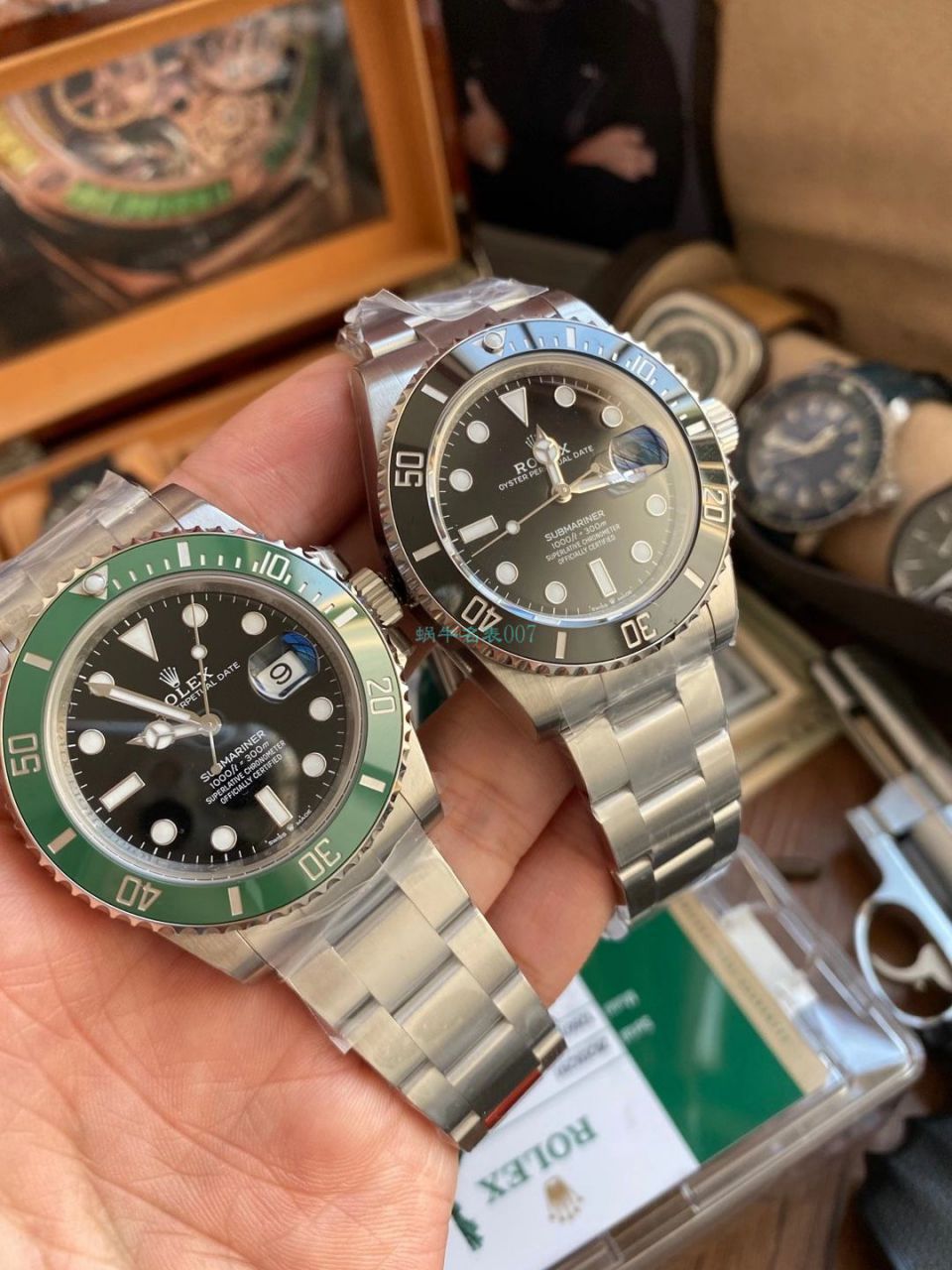 视频评测VS厂劳力士潜航者型顶级复刻黑水鬼m126610ln-0001腕表 / R1007