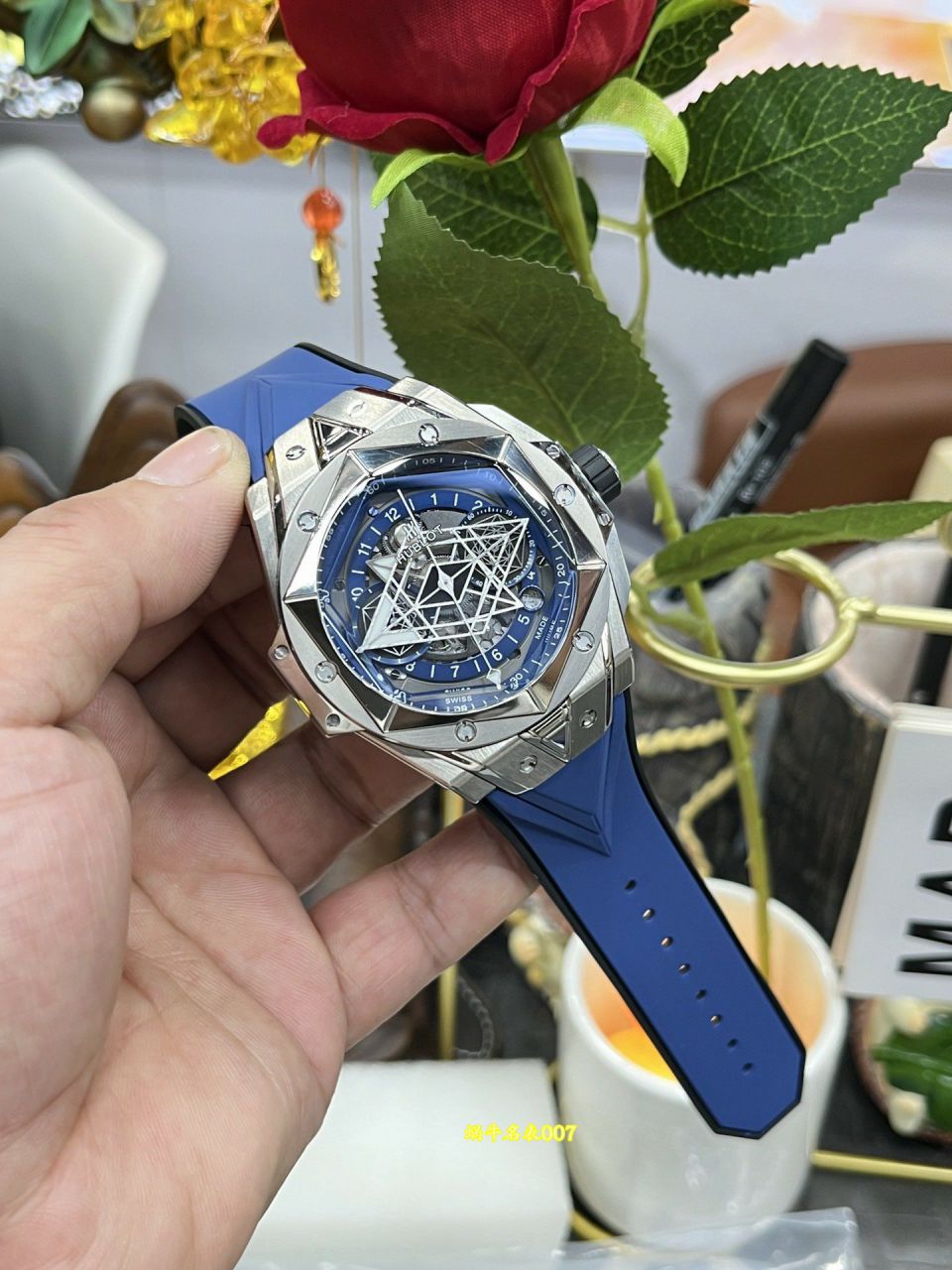 BBF厂宇舶极限复刻手表BIG BANG刺青二代418.NX.5107.RX.MXM20腕表 / YB160