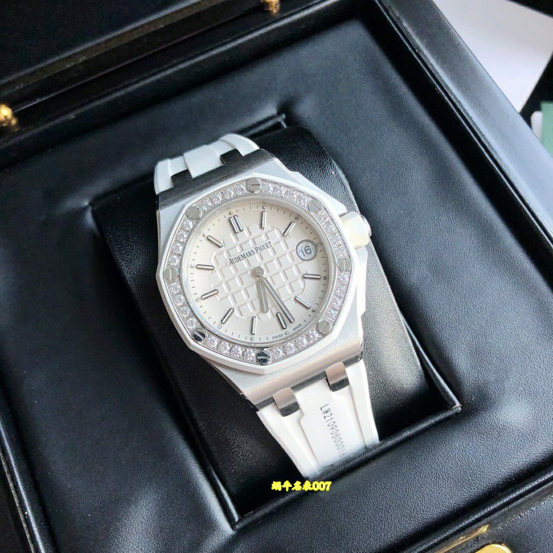 高端稀有品原单品质真钻女表爱彼皇家橡树离岸型系列67540SK.ZZ.A010CA.01腕表 / AP366