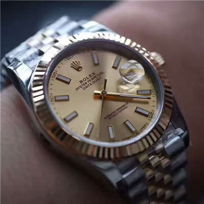 【N厂一比一高仿复刻手表】劳力士日志型系列126333-62613包18K金腕表