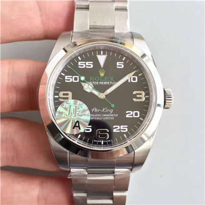 【JF厂V10S版本一比一复刻高仿手表】劳力士空中霸王型系列AIR-KING116900-71200腕表