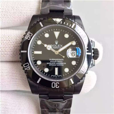 【SF厂精品】劳力士Rolex经典款Submariner，PVD特别版 1:1 超级版