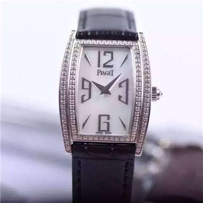 【实拍图鉴赏】特价绝美精致伯爵LIMELIGHT系列G0A36191腕表酒桶女装手表