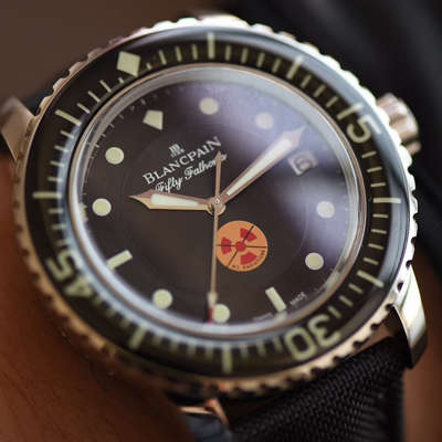 【ZF一比一超A高仿手表】宝珀五十噚系列5015B-1130-52生化危机版本腕表