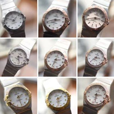 欧米茄星座系列123.10.27.60.57.001女士石英腕表（多面可选）【视频评测SSS一比一超A高仿手表】